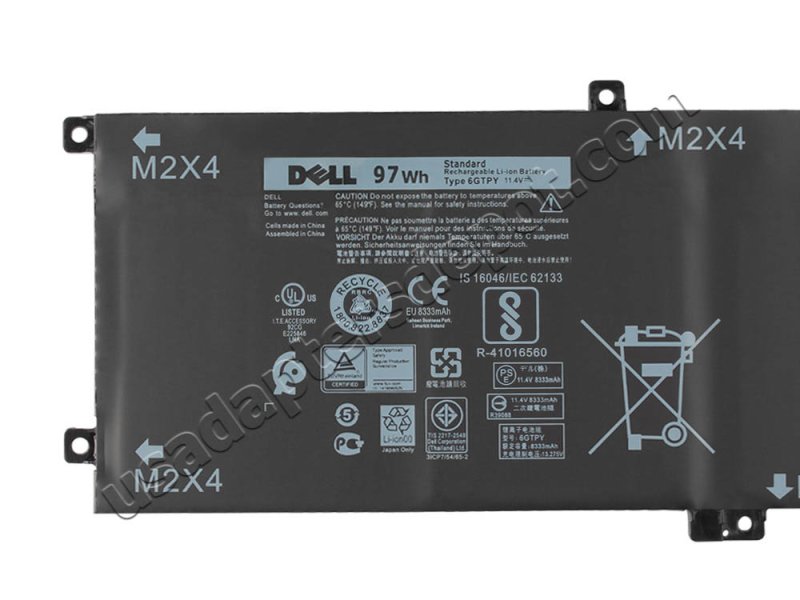 Clavier AZERTY Français Pour Dell Inspiron 7591 / 7706 - Réf. 0TJFR5 - Neuf Avec Rétroéclairage