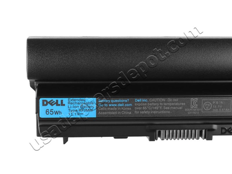 Original 5850mAh 65Wh 6 Cell Dell Latitude E6220 E6320 Battery