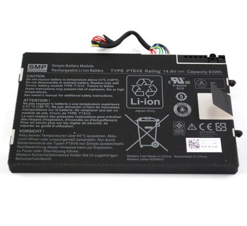 63Wh Dell Alienware M14x M14x R1 R2 R3 battery
