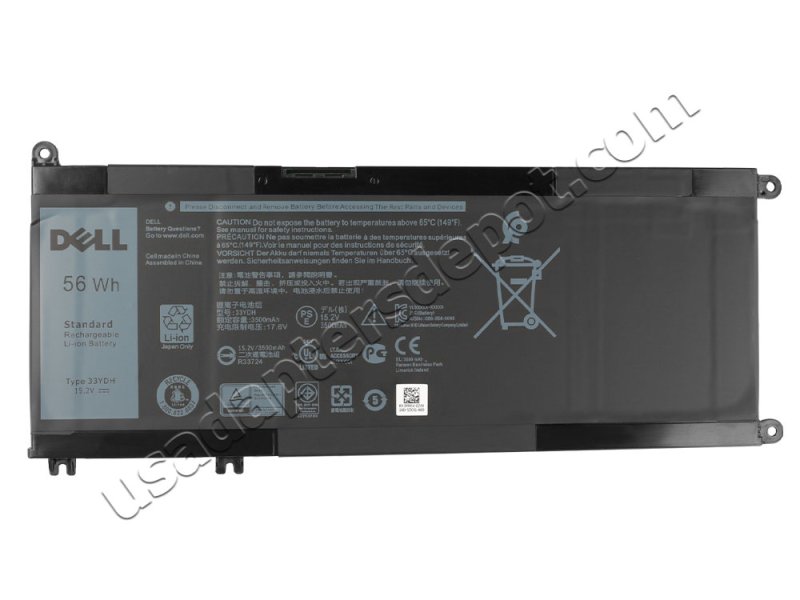 Original 56Wh 4 Cell Dell 99NF2 J9NH2 W7NKD Battery