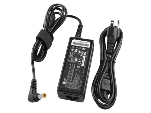 25W LG IPS Monitor 22MP67VQ 22MP67HQ AC Adapter Charger Power Cord