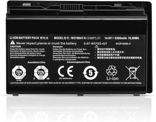 5200mAh Sager NP6350 NP6370 NP7370 Battery