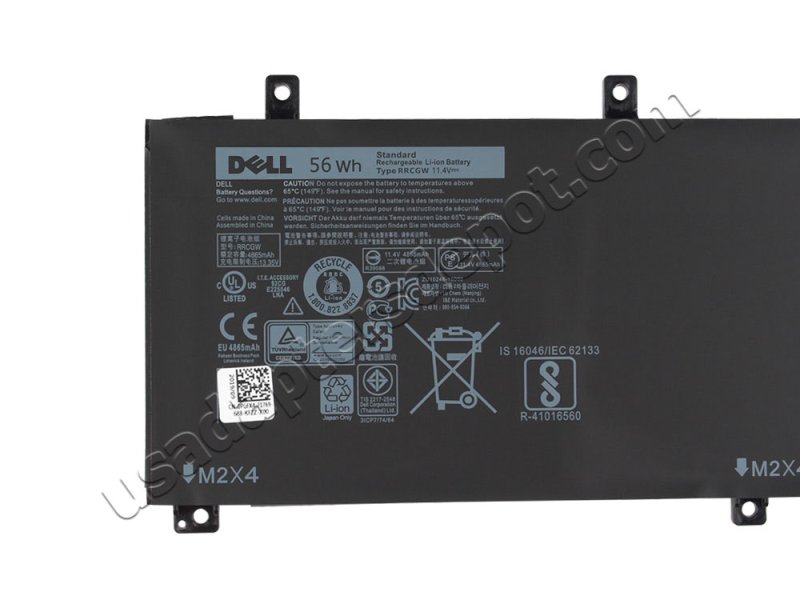 Original 4900mAh 56Wh Dell Precision 5510 M5510 Workstation Battery