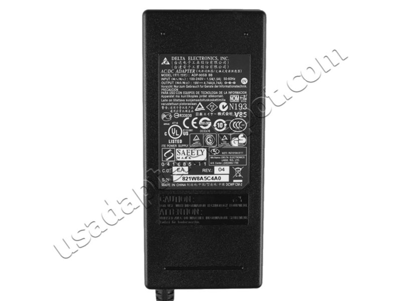 Original Clevo 6-51-W76T2-010 AC Adapter Charger 90W