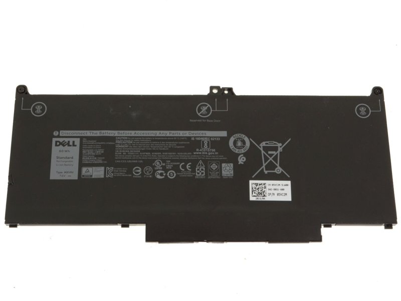 Original 7500mAh 60Wh Battery Dell Latitude 5300 2-in-1 P96G001