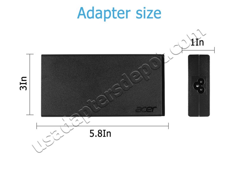 135W AC Adapter Charger Acer Aspire V15 Nitro VN7-592G + Cord