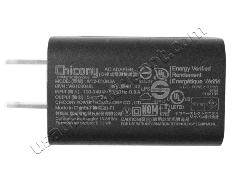 10W AC Adapter Charger Dragon Touch A1X Plus,A1 Plus