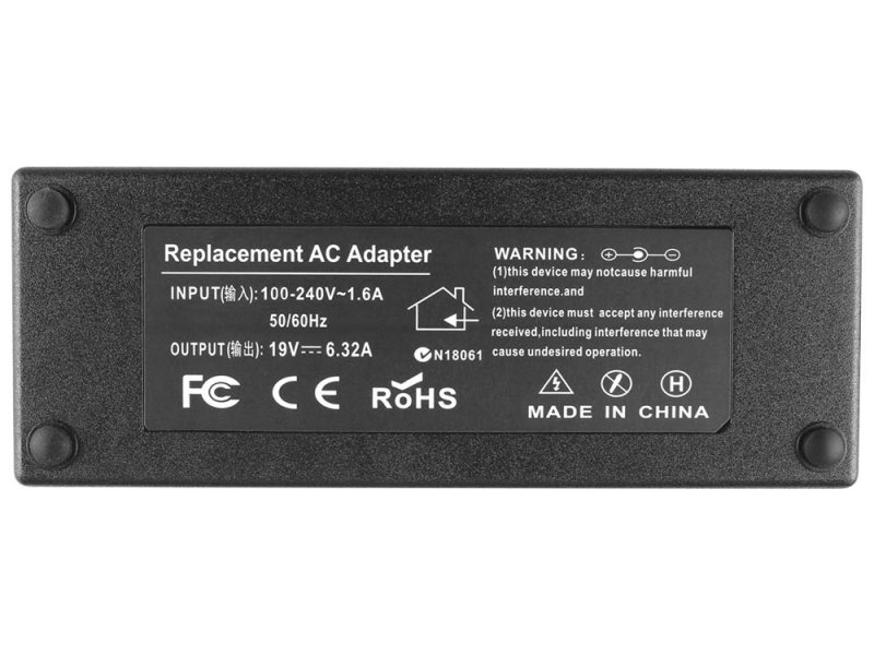 120W Laptop Charger Compatible With AIO 3 24ITL6 F0G0 With Power Supply