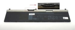 Original 8070mAh 97Wh Battery Dell Precision 7530-V0JGP