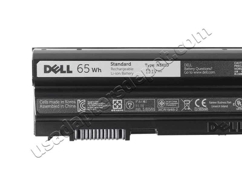 Battery Dell 312-1439 65Wh 6-Cell