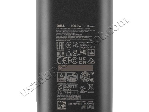 Original 100W USB-C Charger Dell Precision 3581 P127F P127F002 AC Adapter + Cable