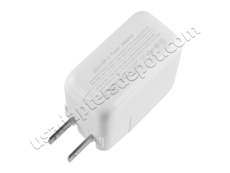 35W Dual USB-C Charger for Apple iPad Air (4th generation) AC Adapter