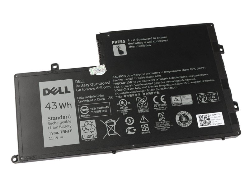 Original 43Wh 3800mAh 3 Cell Dell R77WV DFVYN 58DP4 2GXTM Battery