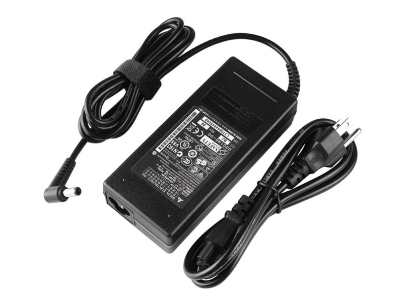 90W Clevo W650SF W651SF W670SFQ W670SFQ1 AC Adapter Charger Power Cord