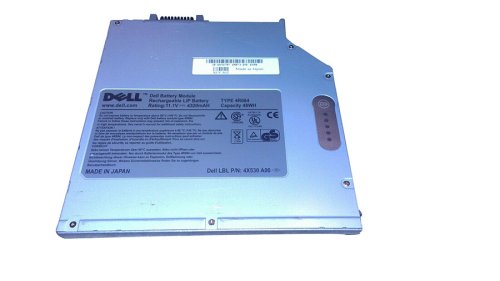 Original Dell Latitude D830 Media Bay Battery 48Wh 4320mAh 6-Cell