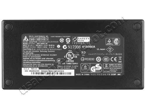 180W MSI GF75 Thin 10UEK-029 AC Adapter Charger