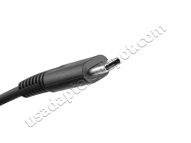 45W USB-C Dell XPS9370-5163GLD-PUS Charger AC Adapter + Cord