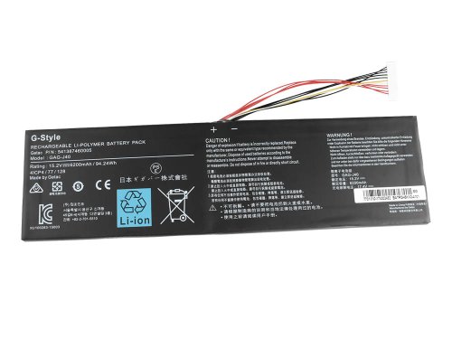 Original Battery Gigabyte Aero 15X V8-BK4 6200mAh 94.24Wh