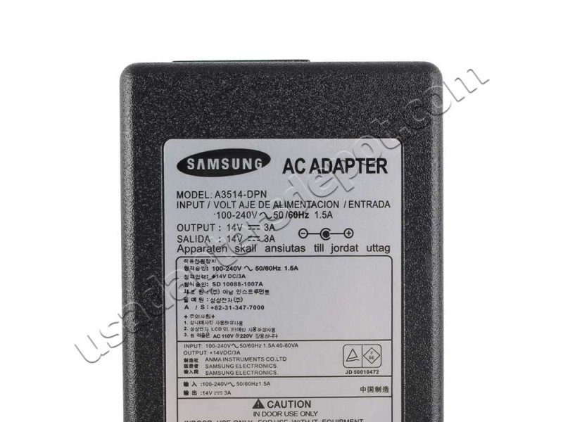 42W Charger Samsung C27F398FW C27F398FWN AC Adapter