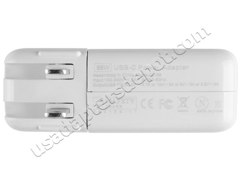 20.5V 4.74A 96W PD Charger Apple MacBook 12 2017 FRQP2PO/A AC Adapter