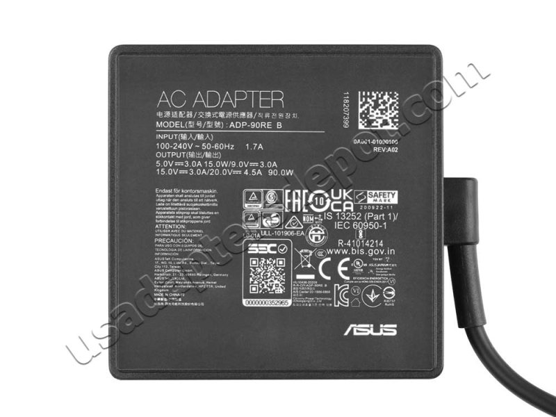 Original 90W USB-C Charger Asus Zenbook 14X OLED UX3404VA AC Adapter + Cable