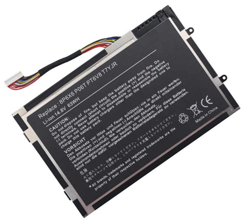 63Wh 8Cell Dell Alienware M14x R2 Battery