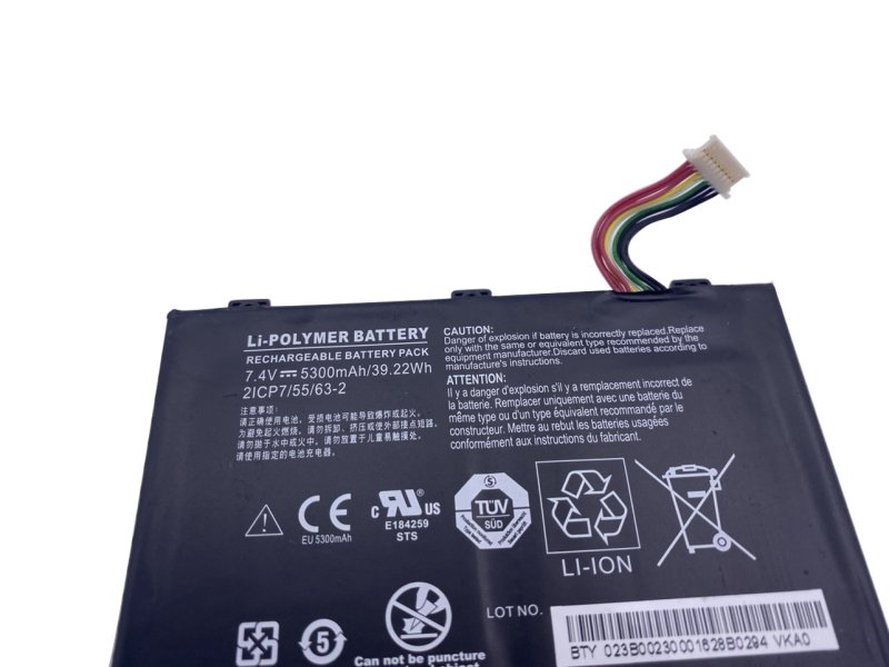 Battery Xplore XSlate D10 IX101B1 Series 5300mAh 39.22Wh
