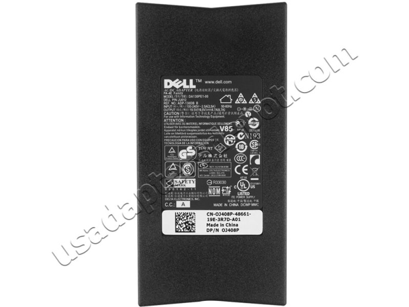 Original 130W Dell G3 15 G3579-7989BLK-PUS Charger AC Adapter + Cord