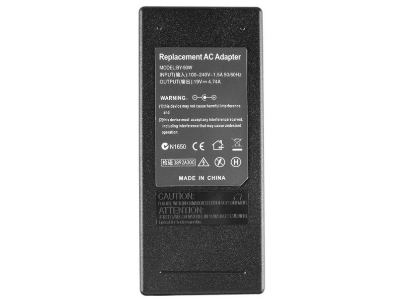 90W Laptop Charger Compatible With ADP-90CD-DB ADP-90YD-B With Power Supply