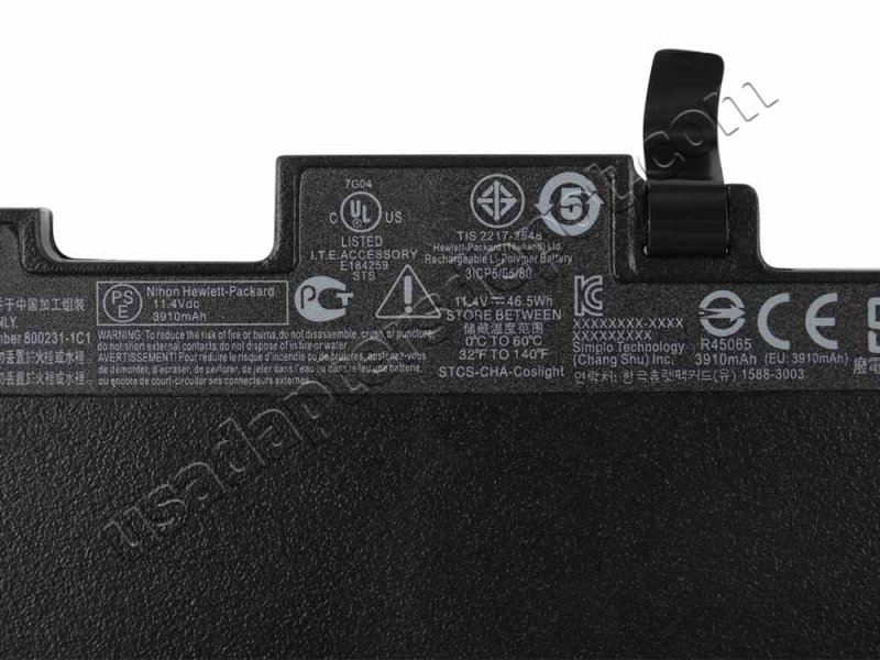 Original HP EliteBook 840 G4 Battery 46Wh 3820mAh