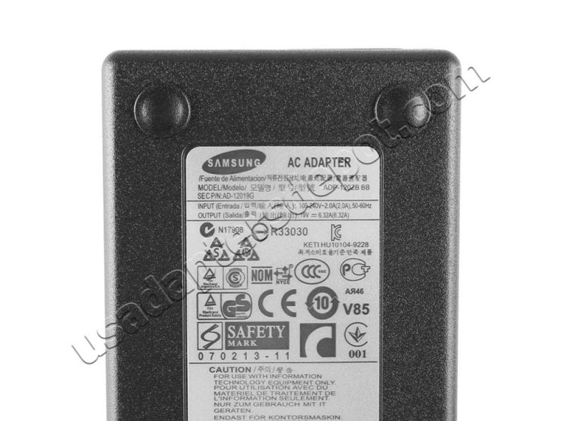 Original 120W Samsung DP300A2A-B01IT AC Adapter Charger Power Cord