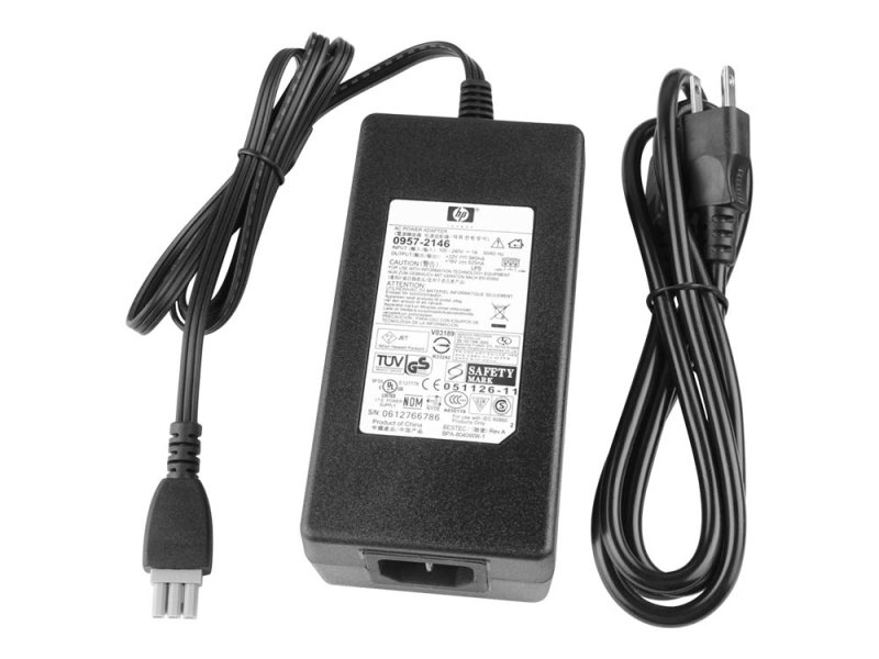 Original 30W HP Officejet PSC 1410V Printer AC Power Adapter Charger