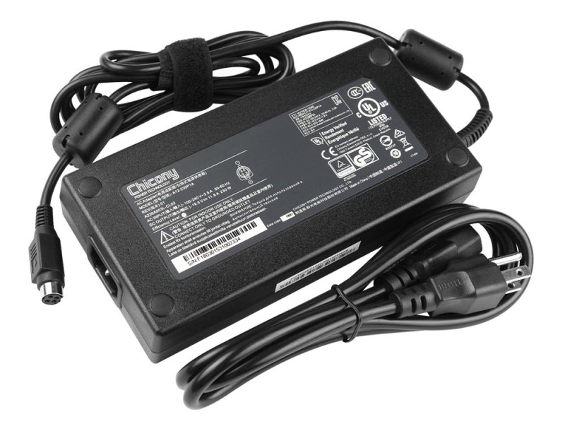 230W Schenker XMG U706-6uh AC Adapter Charger Power Cord