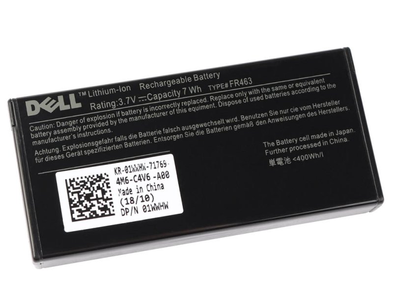 Original 7Wh Dell Poweredge Perc 5i 6i Battery