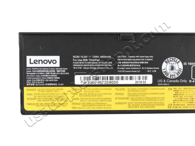 CARTE MÈRE LENOVO ThinkPad L390 Intel Core i3-8145U 448.0