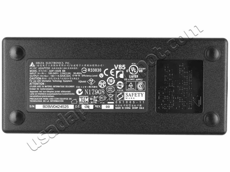 120W Acer AP.12001.009(5.5mm * 1.7mm) AC Adapter Charger
