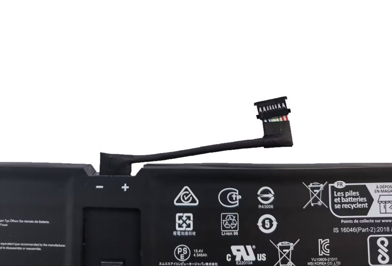 Battery MSI 9S7-14K111-014 4650mAh 72Wh