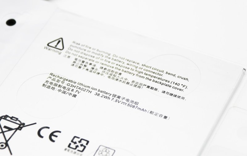 Original Battery Microsoft DYNR01 G3HTA026H 5087mAh 38.2Wh