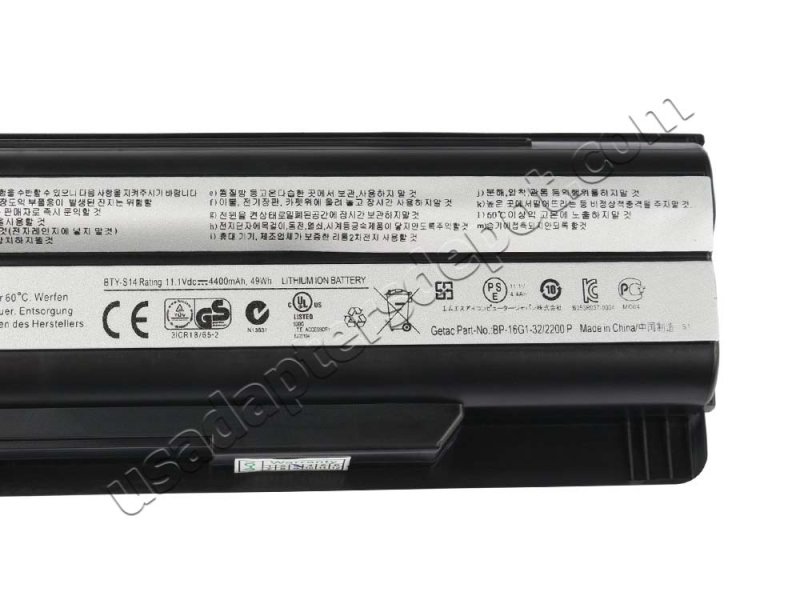 4400mAh MSI GE70 2PL Apache (GTX 850M) Battery