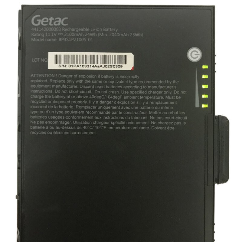Battery Getac 441142000003 2100mAh 24Wh