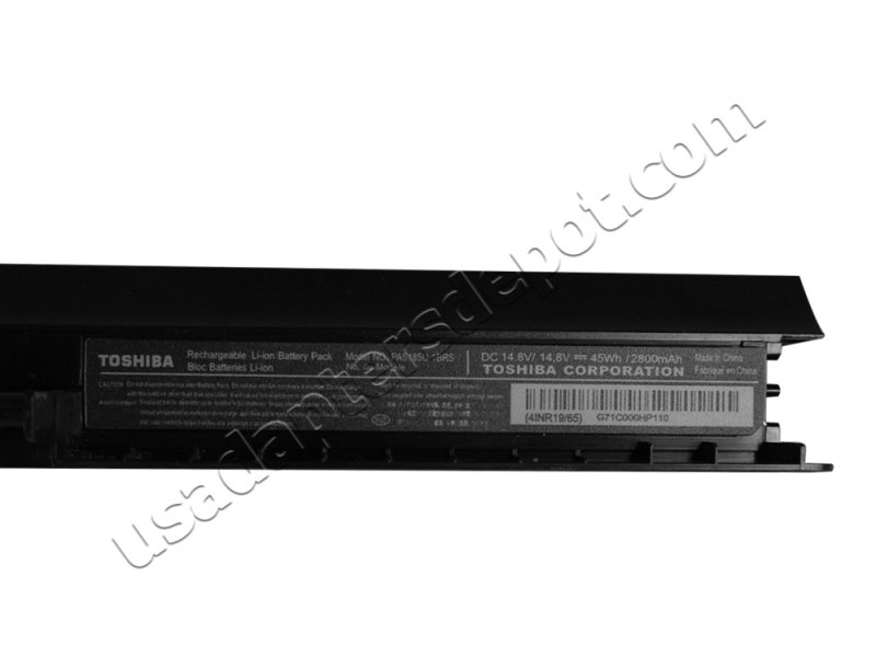 45Wh /32Wh Toshiba Satellite C55-B5202 C55-B5246 Battery Black