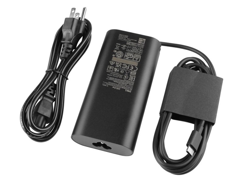 Original 100W USB-C Charger Dell Precision 3581 P127F P127F002 AC Adapter + Cable