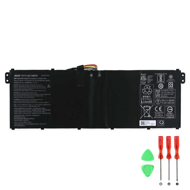 Genuine Acer Battery – For Nitro 5 AN515-51, AN515-52, AN515-53, Aspire A515-51 – Black – New Original Packaging