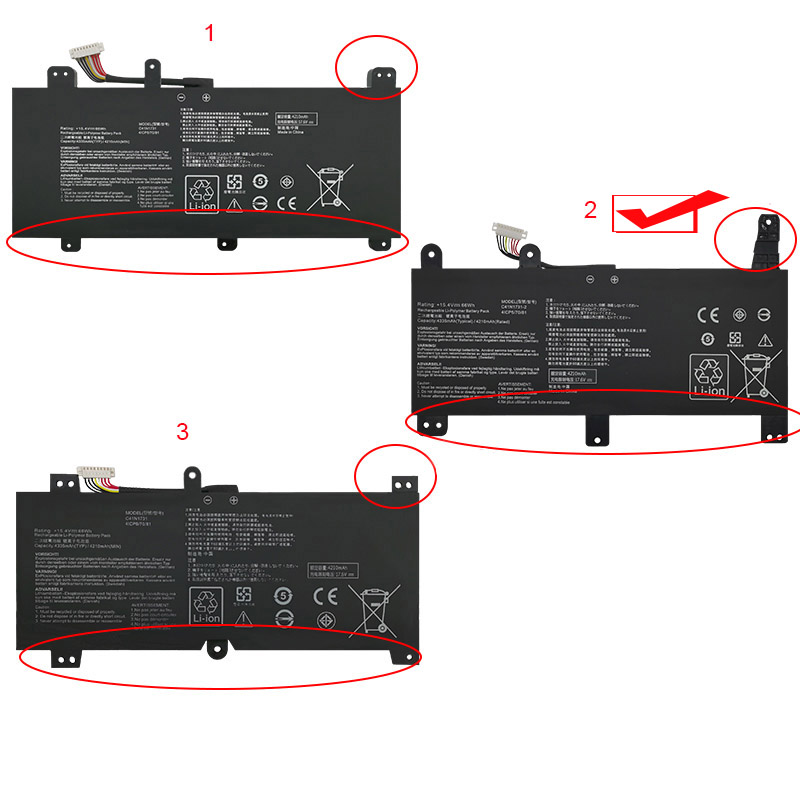 Original Battery Asus ROG Strix G15 G512LW 4335mAh 66Wh