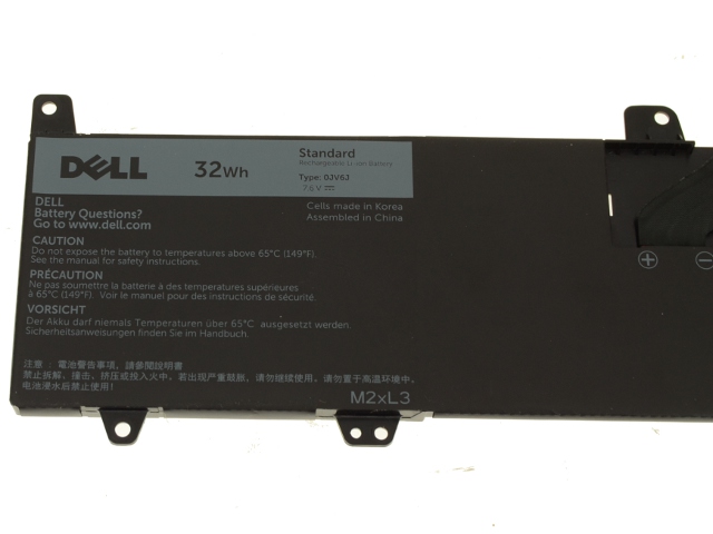 Original 32Wh 4 Cell Dell PGYK5 Battery