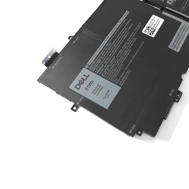 Original 6710mAh 51Wh Dell 52TWH Battery