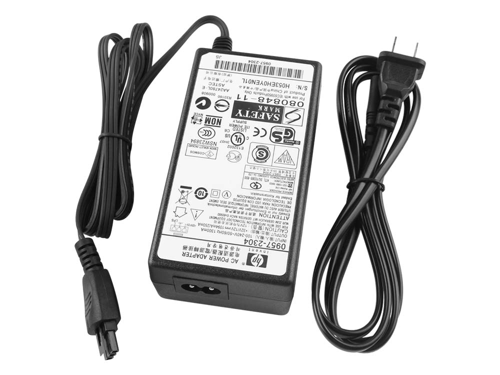 Original AC Adapter Charger for HP 0957-2304 Printer + Cord