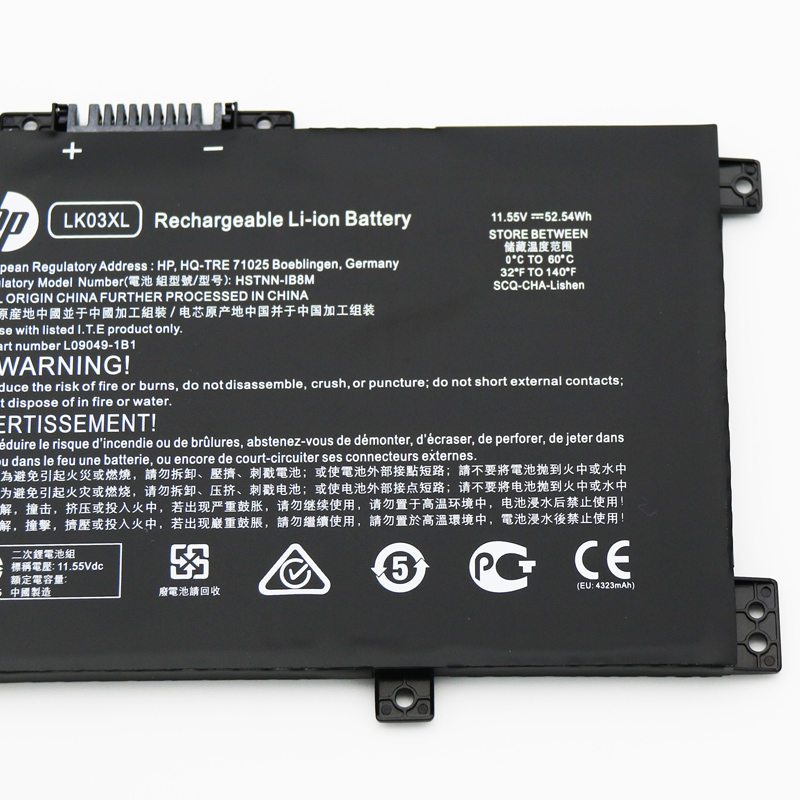Original Battery HP L08934-2C1 L09049-1B1 4500mAh 52.54Wh