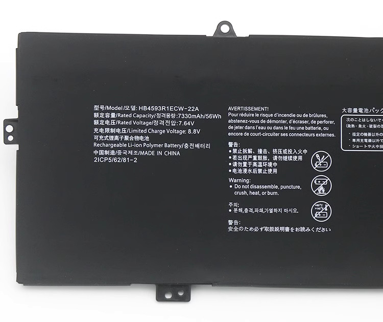 Battery Huawei MateBook 14 2021 KLVD-WFE9B 7330mAh 56Wh