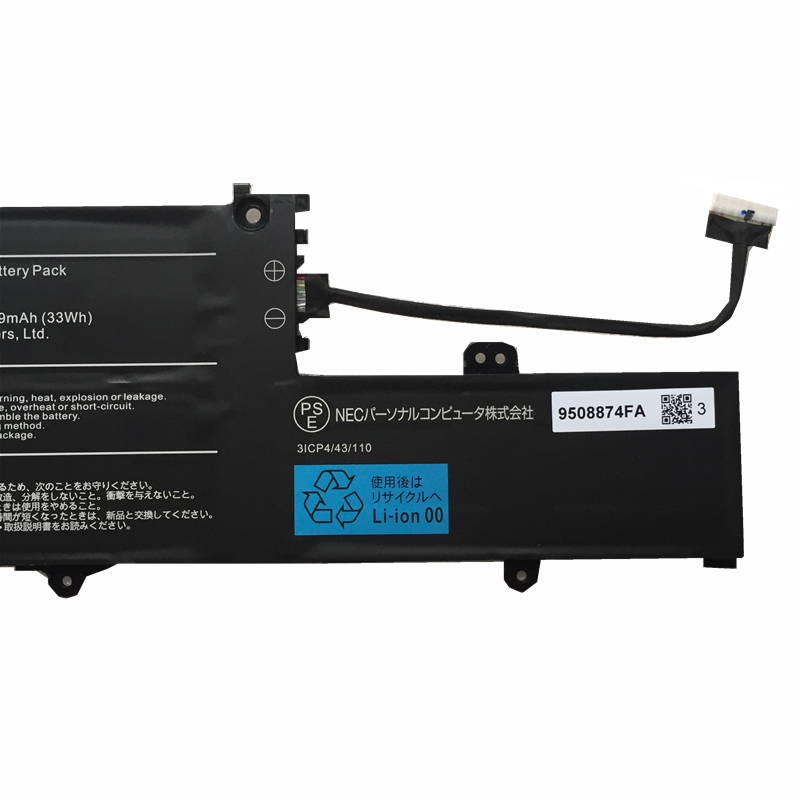 Battery NEC GN10R7/9A PC-GN10R79AA 3166mAh 33Wh